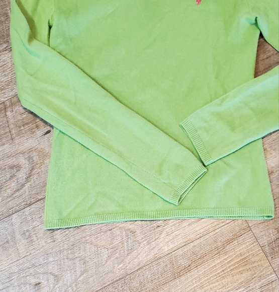 Ralph Lauren 100% Cashmere Sweater ⚜️💚⚜️Size Small - Picture 3 of 7